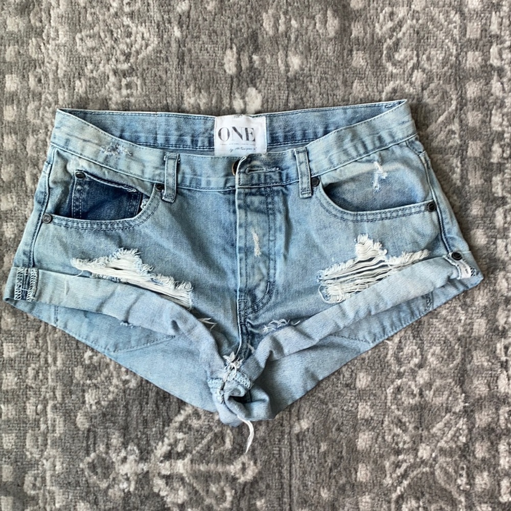 ONE Teaspoon denim shorts